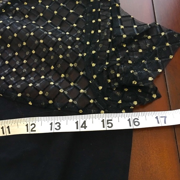 New Black and Gold Top - Picture 3 of 4